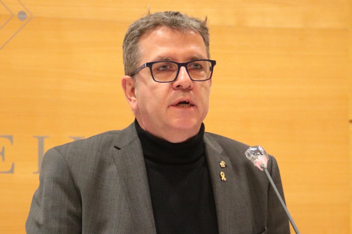 El president de la Diputació de Lleida, Joan Talarn