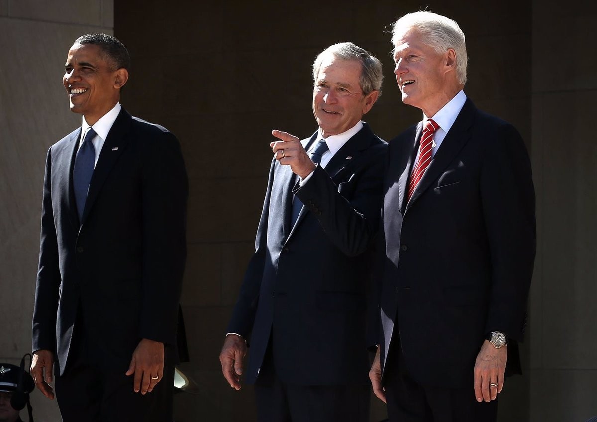 Els tres presidents dels EUA