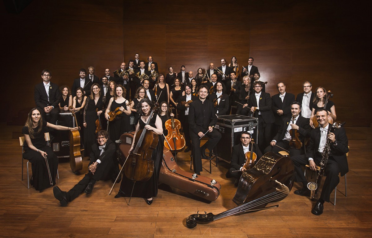 Imatge d'arxiu dels integrants de l'Orquestra Simfònica Julià Carbonell