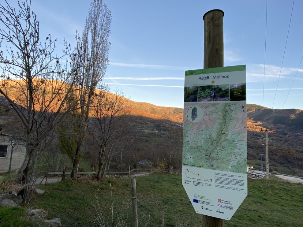 La Vall Fosca ha senyalitzat fins a nou camins 
