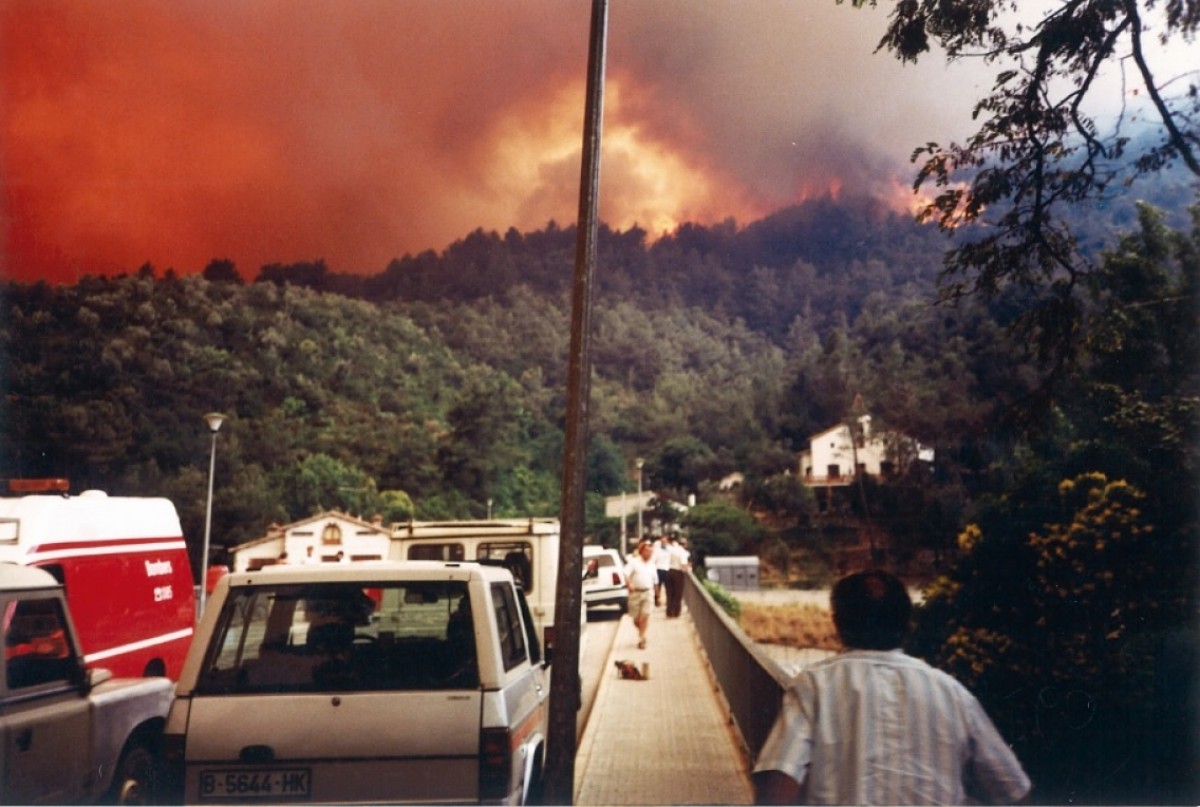 L'incendi de 1994 a Figaró