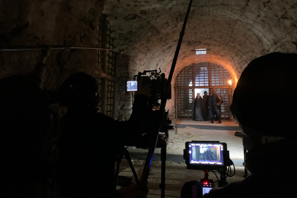El Castell d'Hostalric ha estat escenari de la gravació d'una nova sèrie de Netflix, 