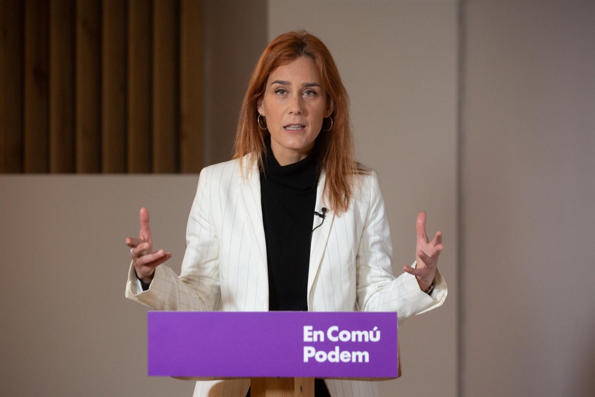 La candidata dels comuns a les eleccions del 14-F, Jéssica Albiach