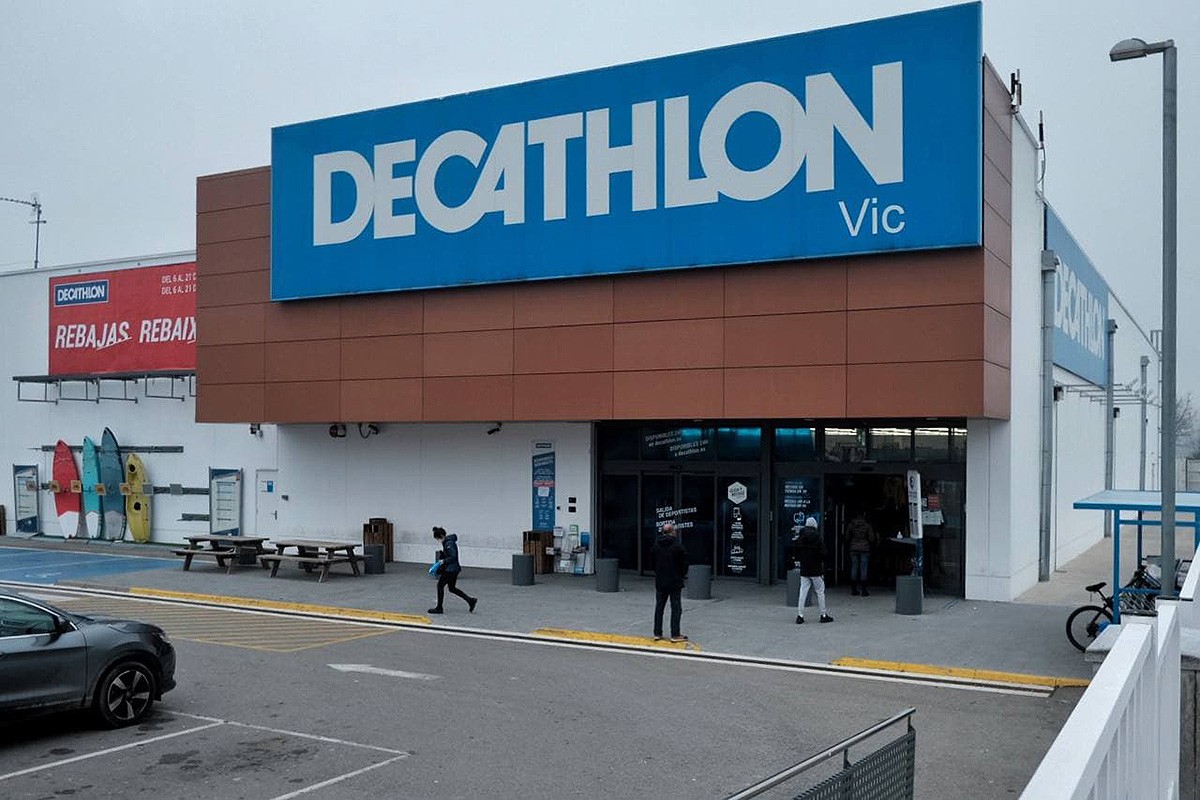 Una botiga de Decathlon.
