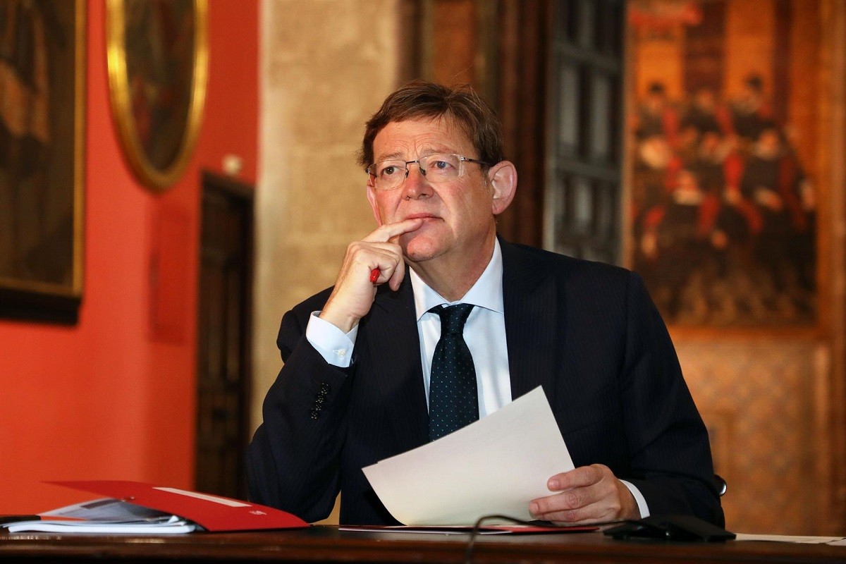 El president valencià, Ximo Puig, en una imatge d'arxiu.