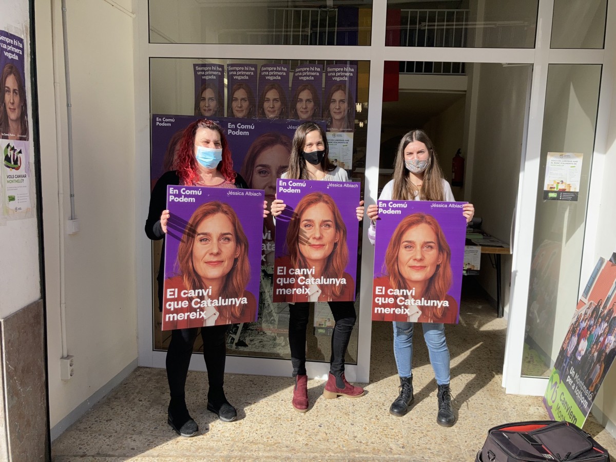 Tret de sortida de la campanya d'En Comú Podem al Vallès Oriental