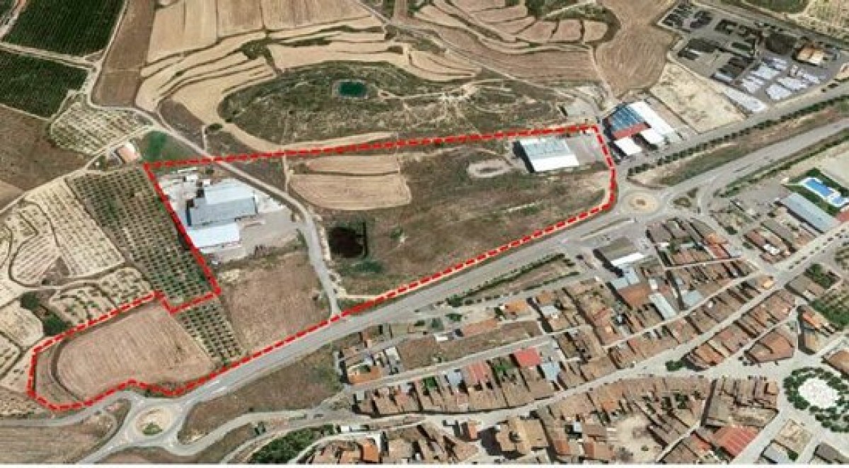 Plànol amb la zona afectada pel pla especial urbanístic que permetrà l'ampliació de l'empresa Trencadora d'Ametlles Martí 