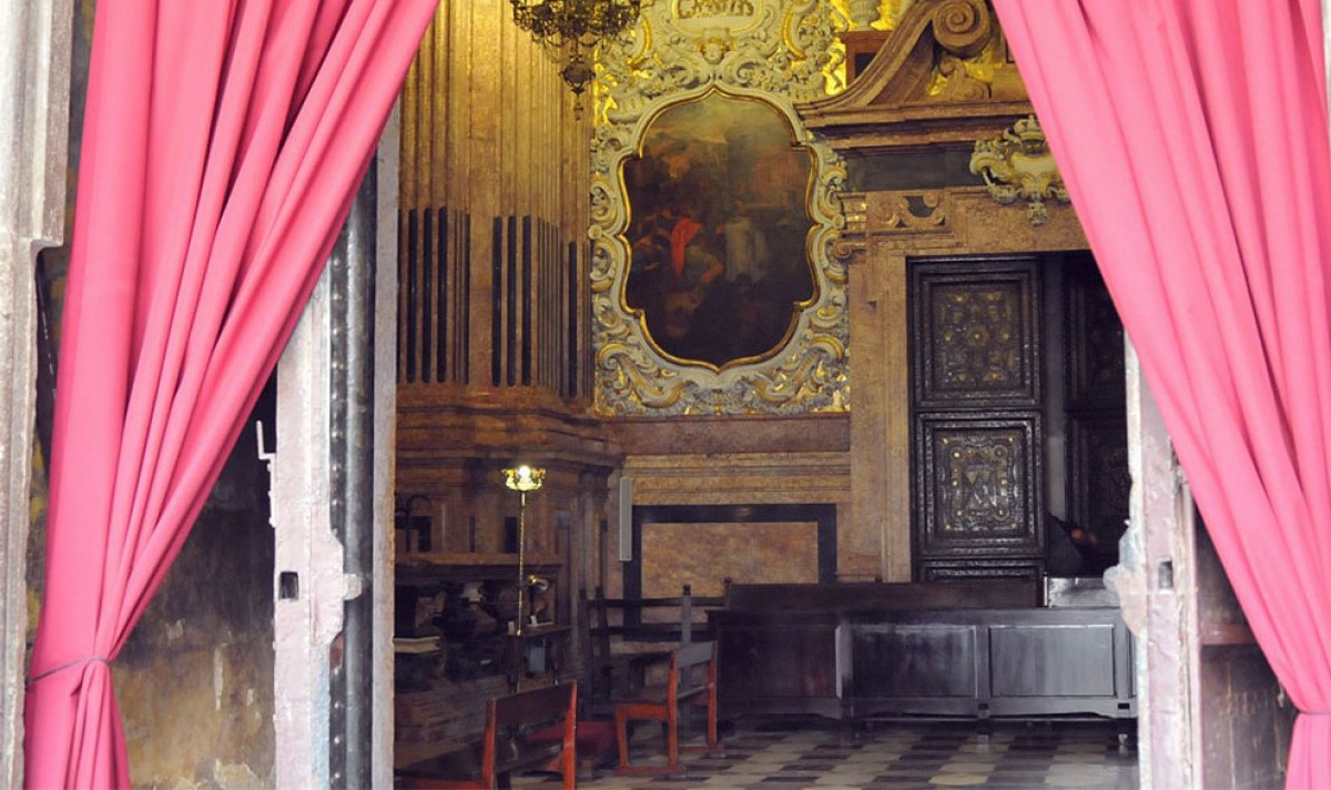 Interior de la catedral de Tortosa.