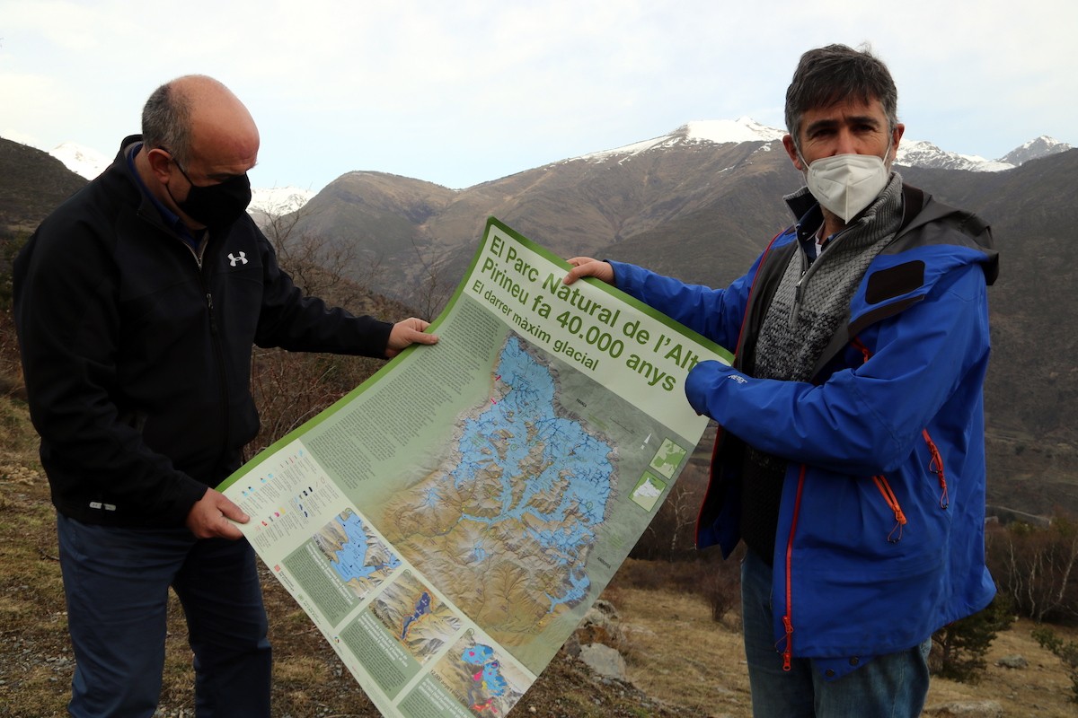 Detall del pòster que ha editat el Parc Natural de l'Alt Pirineu
