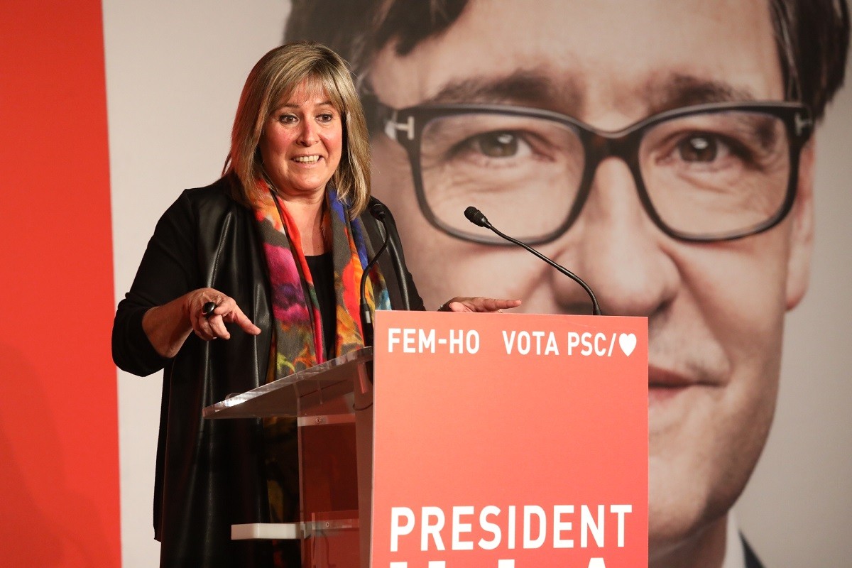 Núria Marín, alcaldessa de l'Hospitalet de Llobregat, en una imatge d'arxiu.