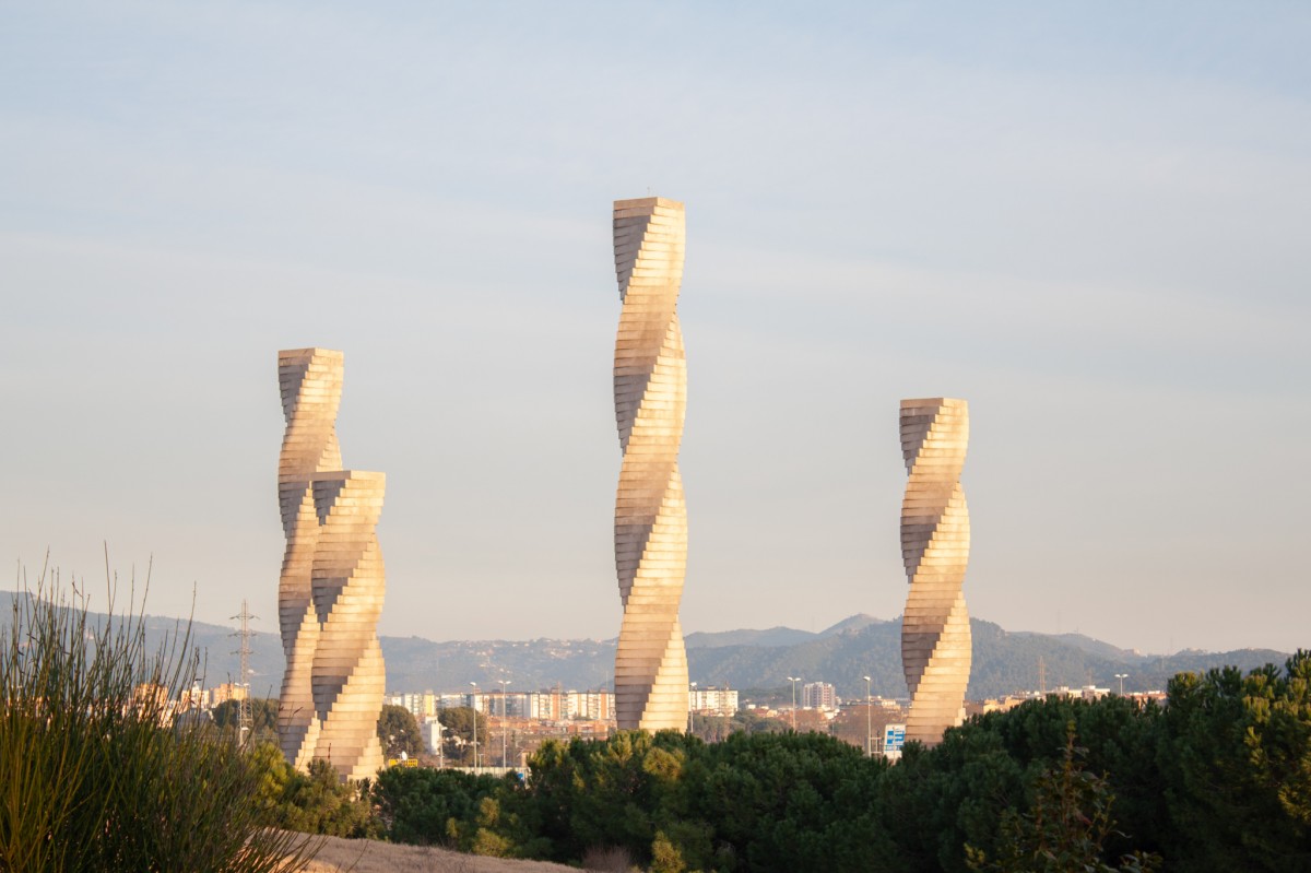 Les quatre torres de la UAB, en una imatge d'arxiu