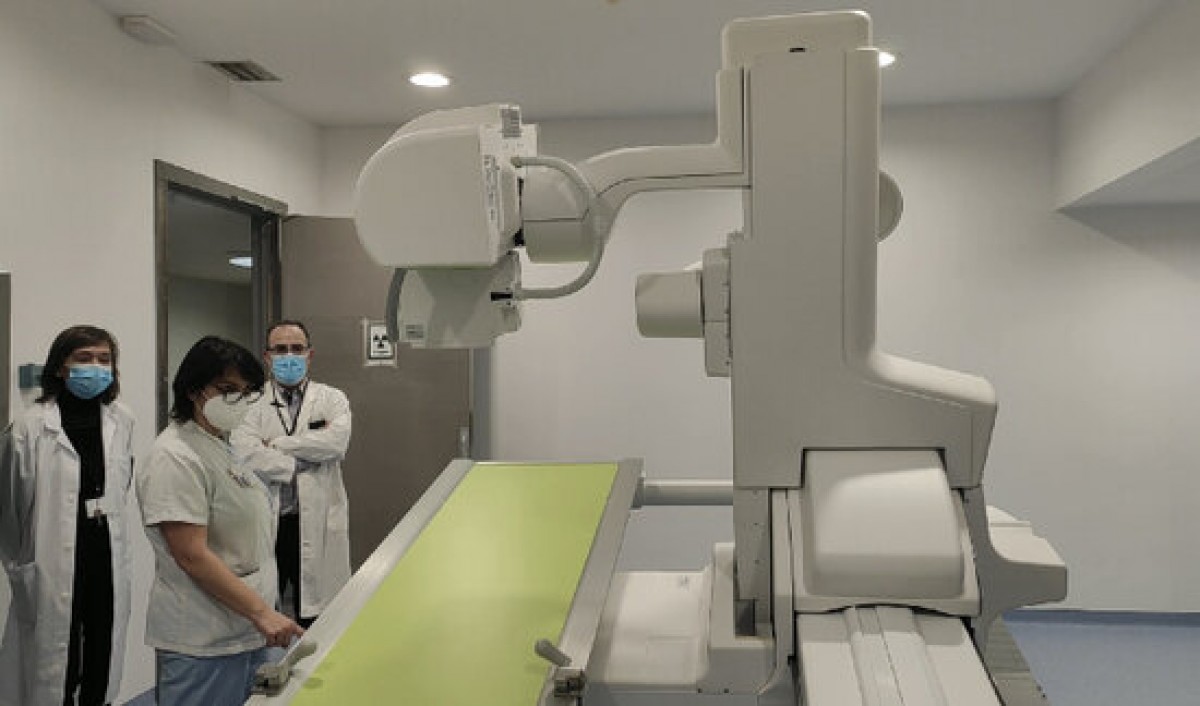Nova sala de radiologia de l'Hospital Comarcal de Móra d'Ebre