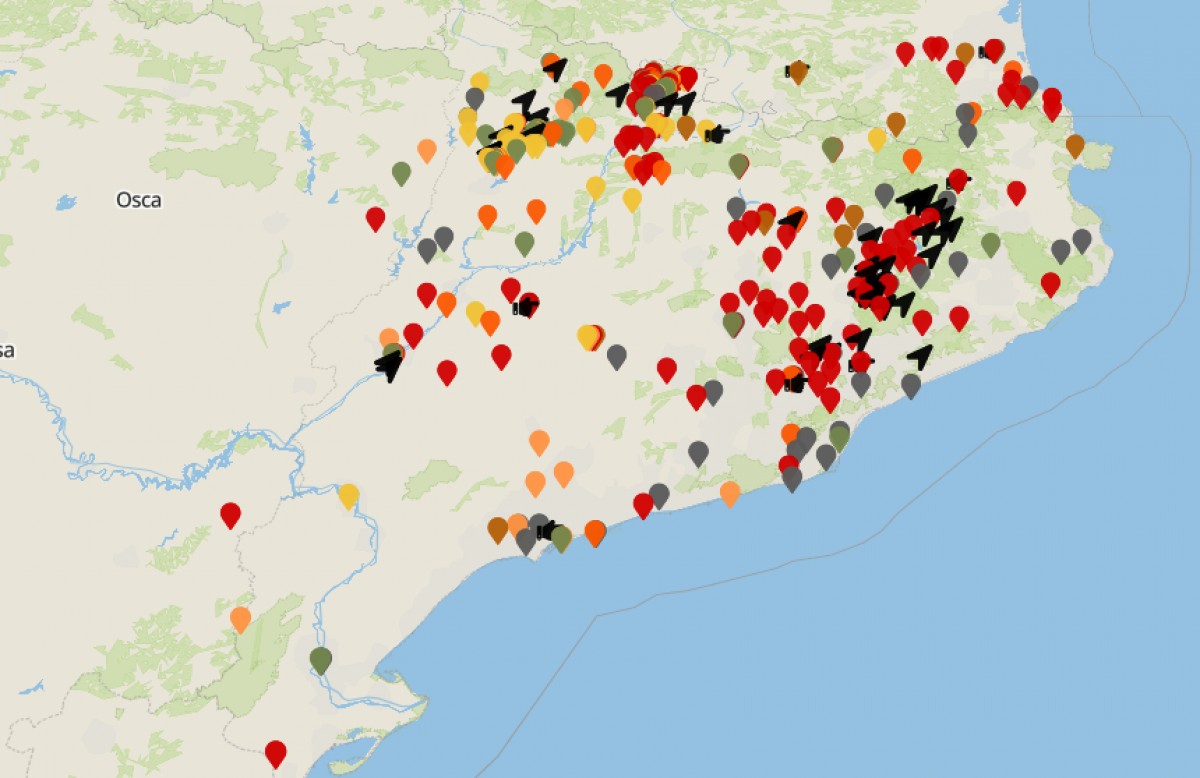 Detall del mapa interactiu 