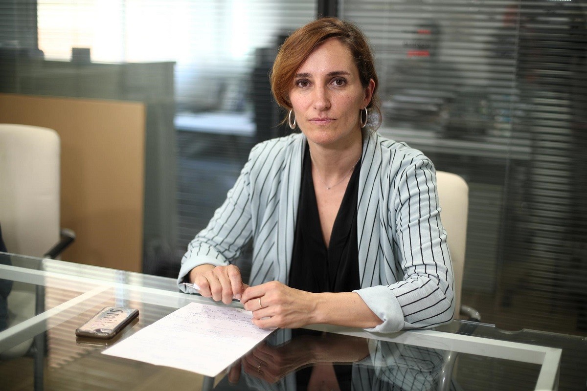 La candidata de Més Madrid, Mónica García
