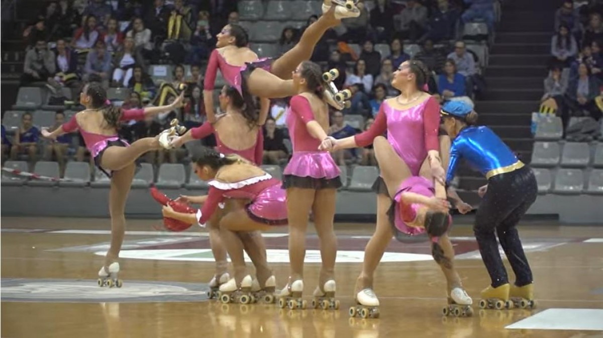 Una imatge de la darrera competició del campionat, que es va fer a Lleida el 2019.