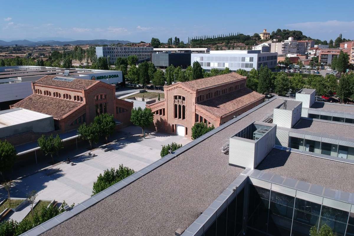 Vista parcial del Campus Universitari de Manresa