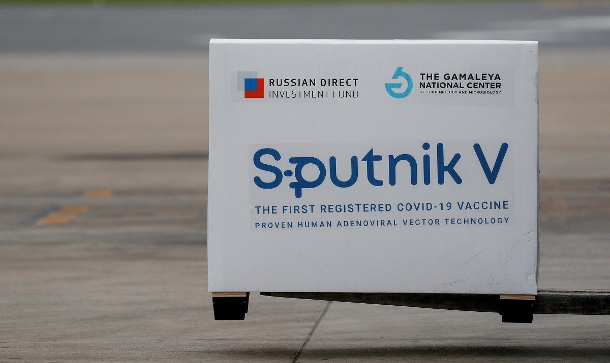 Enviament de dosis de la vacuna Sputnik