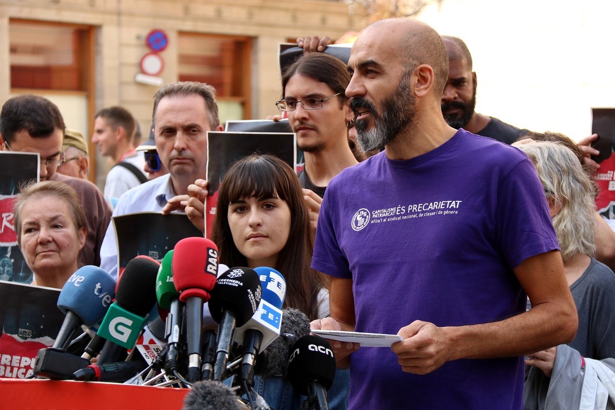 Josant, el veí de Vilanova i la Geltrú condemnat per les protestes pel consell de ministres de Barcelona el 2018