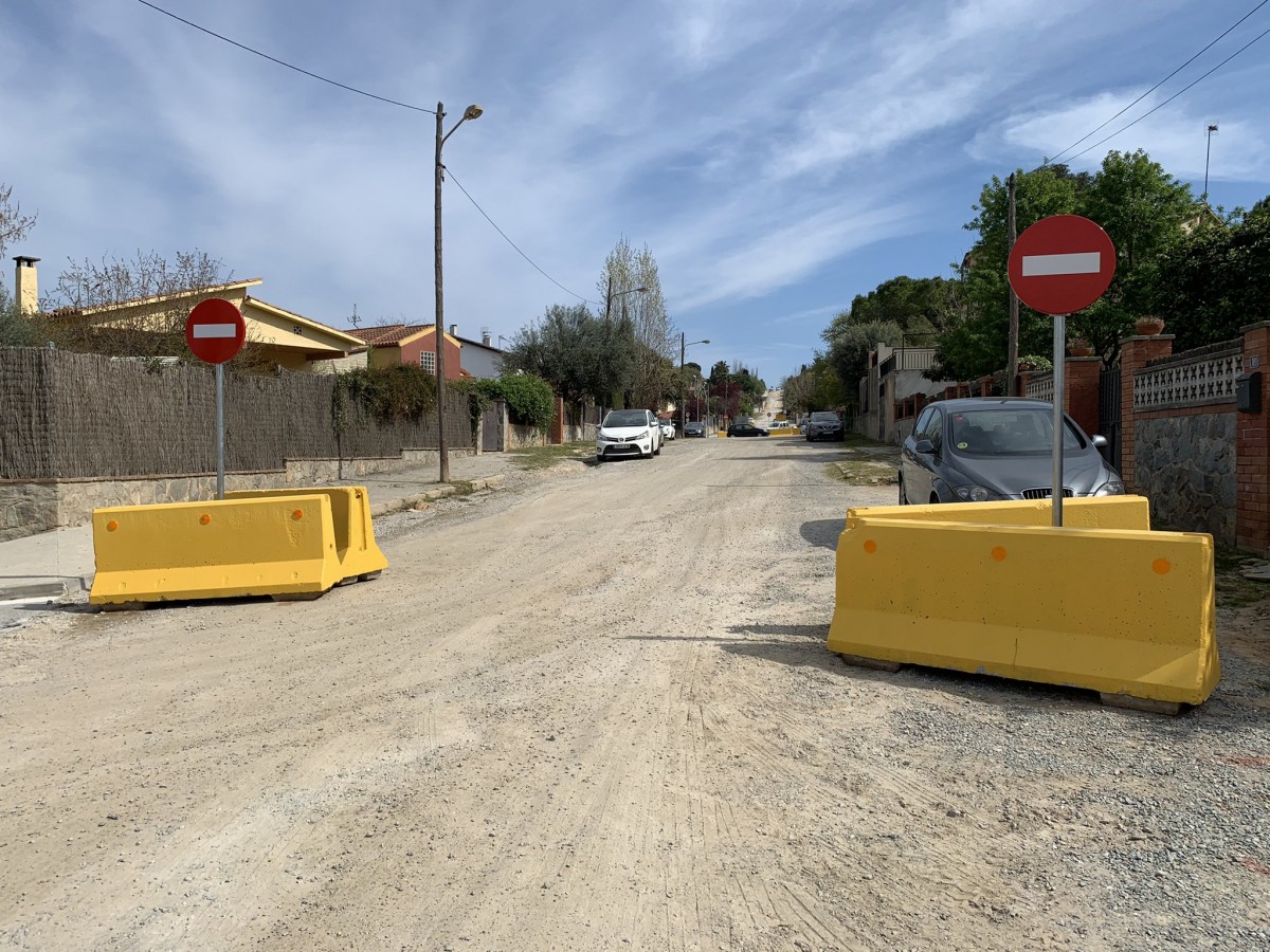 Imatge de l'avinguda Baixador de Valldoreix