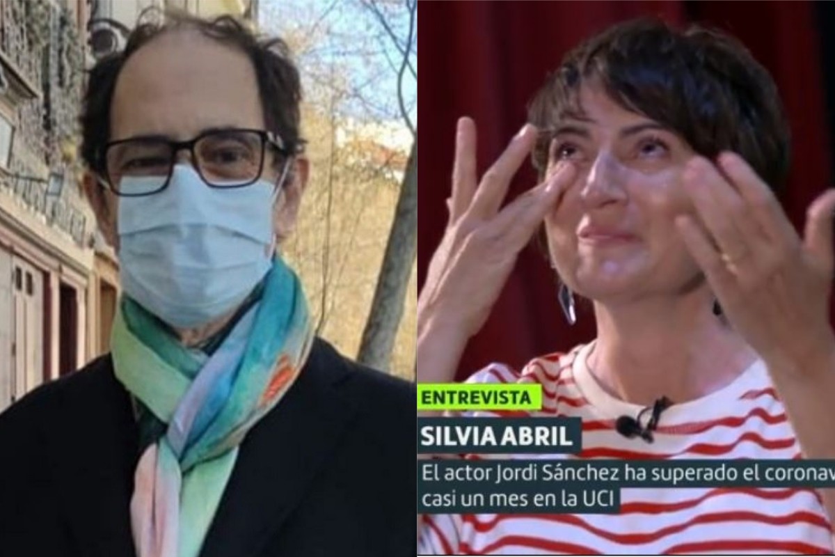 Jordi Sánchez i Sílvia Abril