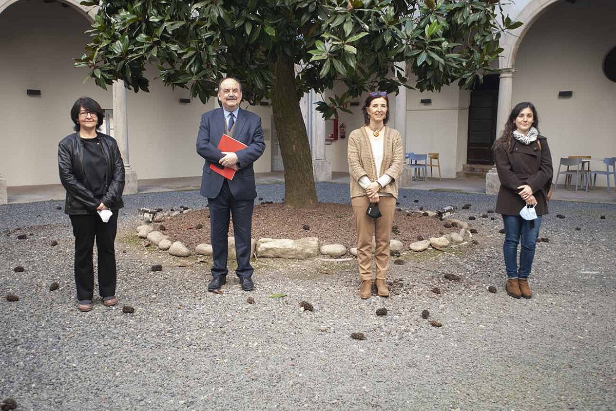 Eva Rovira, Josep Eladi Baños, Elisabet Franquesa, i Ainhoa Moral.