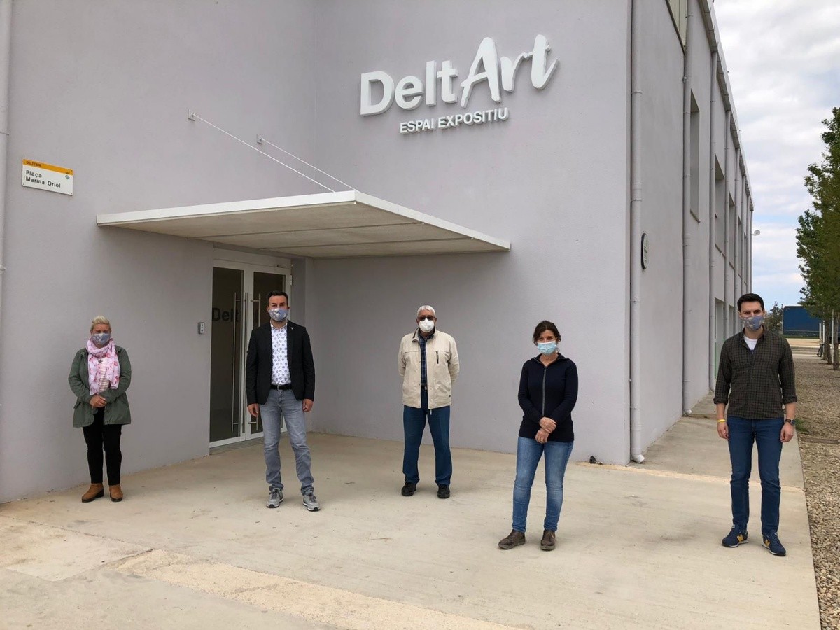 L'espai DeltArt s'inaugurarà este dissabte, 24 d'abril.