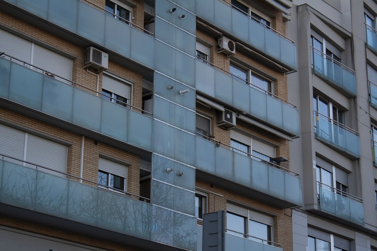 Un bloc de pisos al Vallès Occidental