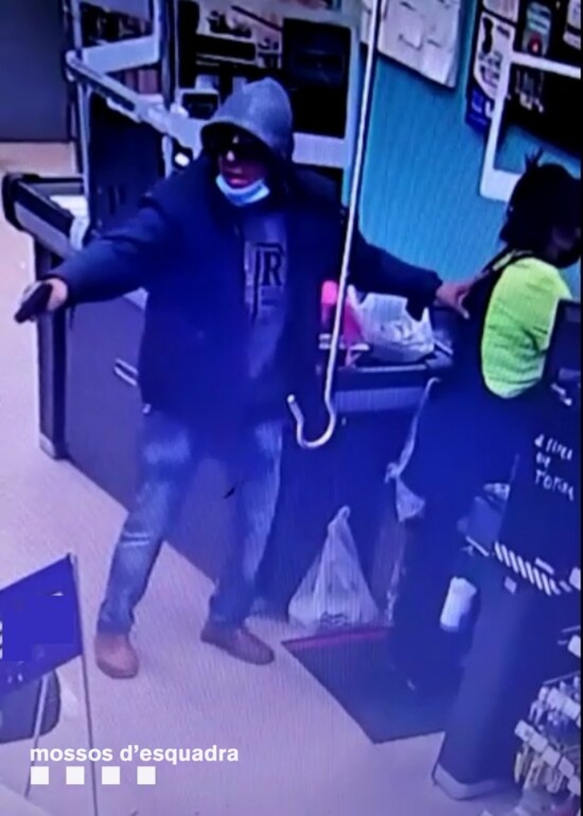 L'home que va robar en dos supermercats de Lleida