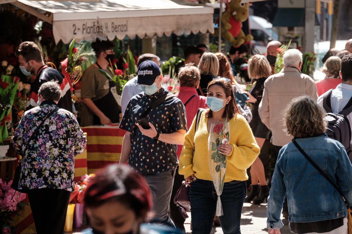 El passat Sant Jordi a Barcelona