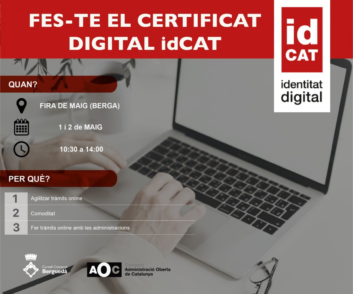 Fes-te el certificat digital idCAT