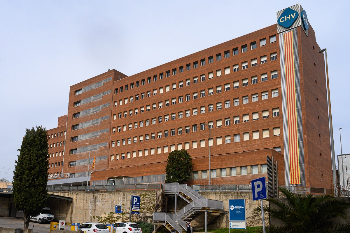 L'hospital Universitari de Vic, en una imatge d'arxiu