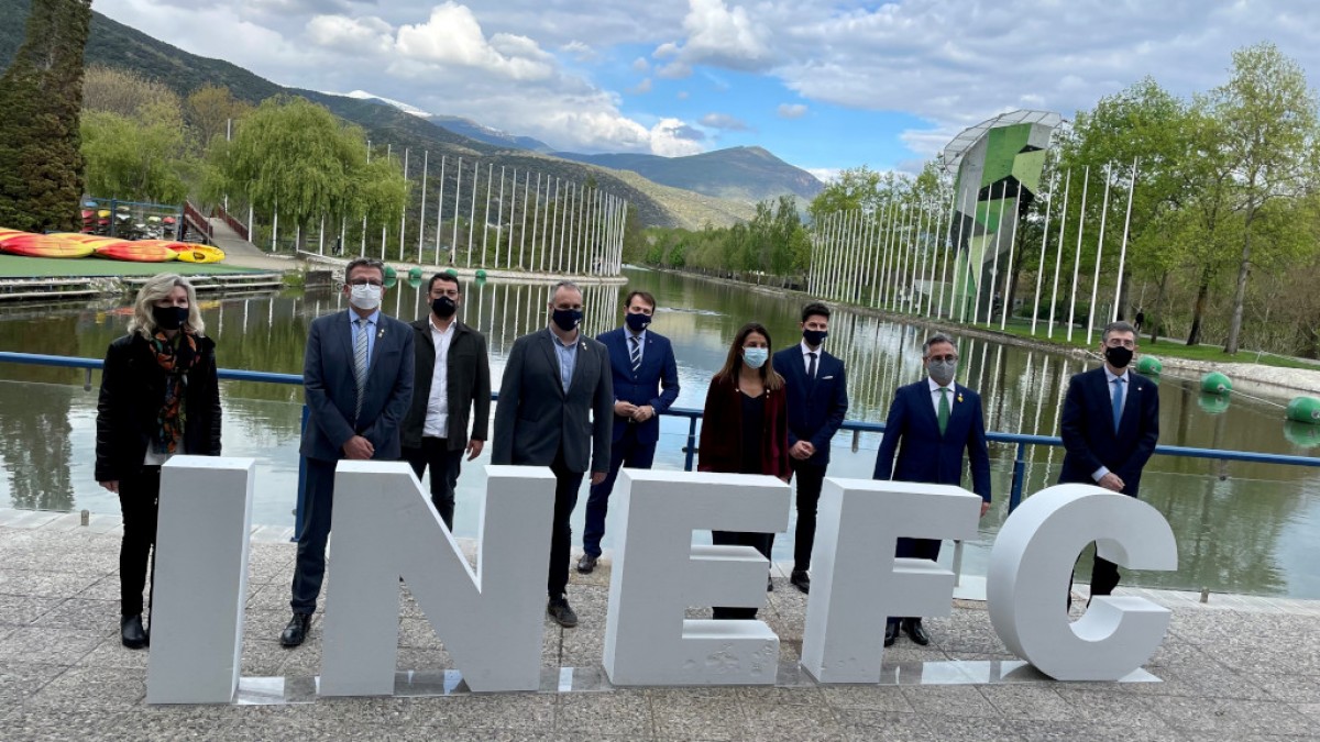Presentació del grau d'INEFC als Pirineus