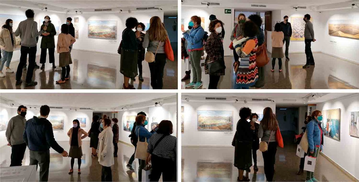 L'exposició de Keiko Ogawa i Albert Vidal a l'Espai La Galeria del Centre Cultural Terrassa.