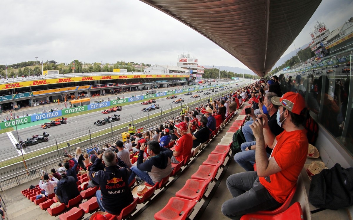 El Circuit, durant la Fórmula 1
