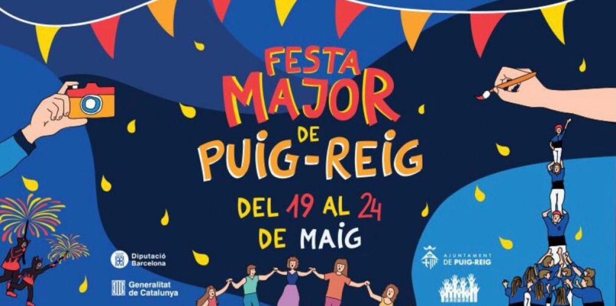 Cartell Festa Major de Puig-reig 2021