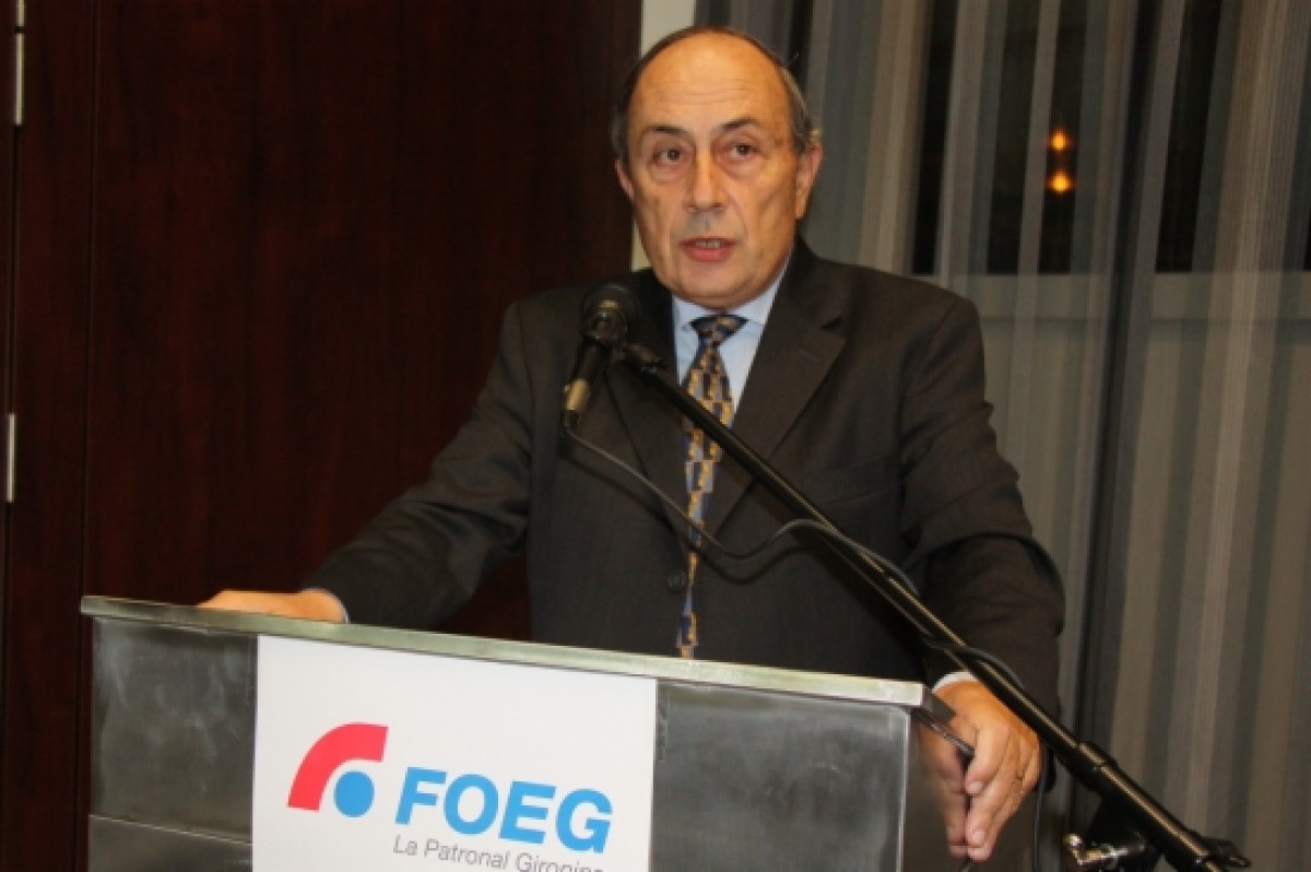 Jordi Comas,  president de la patronal gironina FOEG