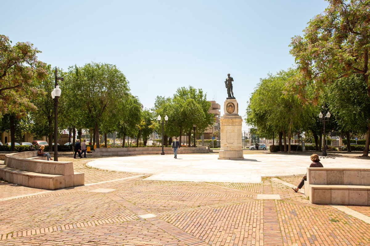 La plaça dels Carros de Tarragona.