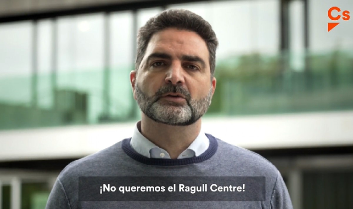 Imatge del vídeo de Cs contra el Ragull Centre