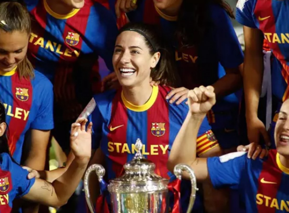 Vicky Losada és la capitana del millor Barça femení fins avui.