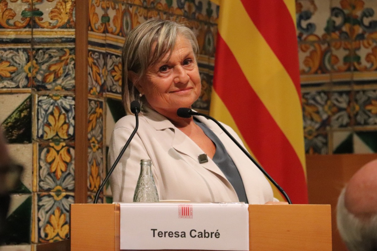 La nova directora de l'IEC, Teresa Cabré