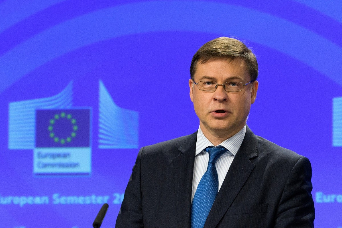 Valdis Dombrovskis, vicepresident responsable d'Estabilitat Financera de la UE