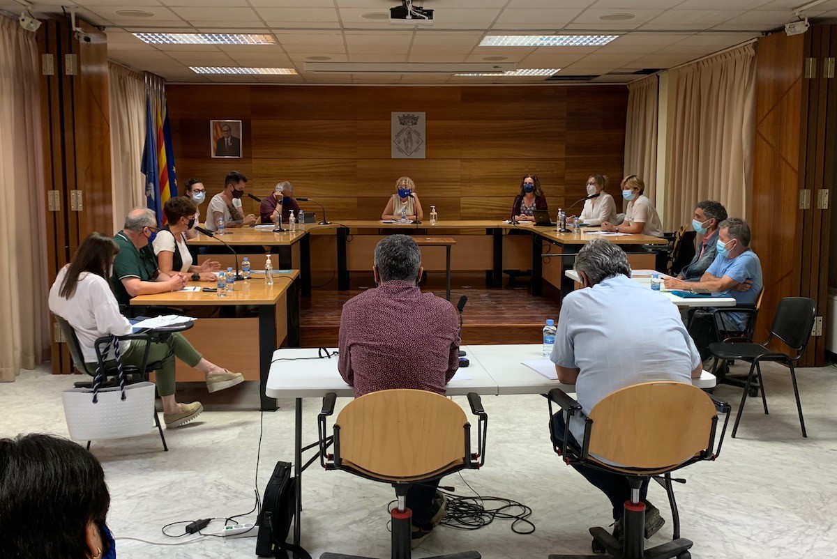 Imatge d'un ple de l'Ajuntament de Tremp