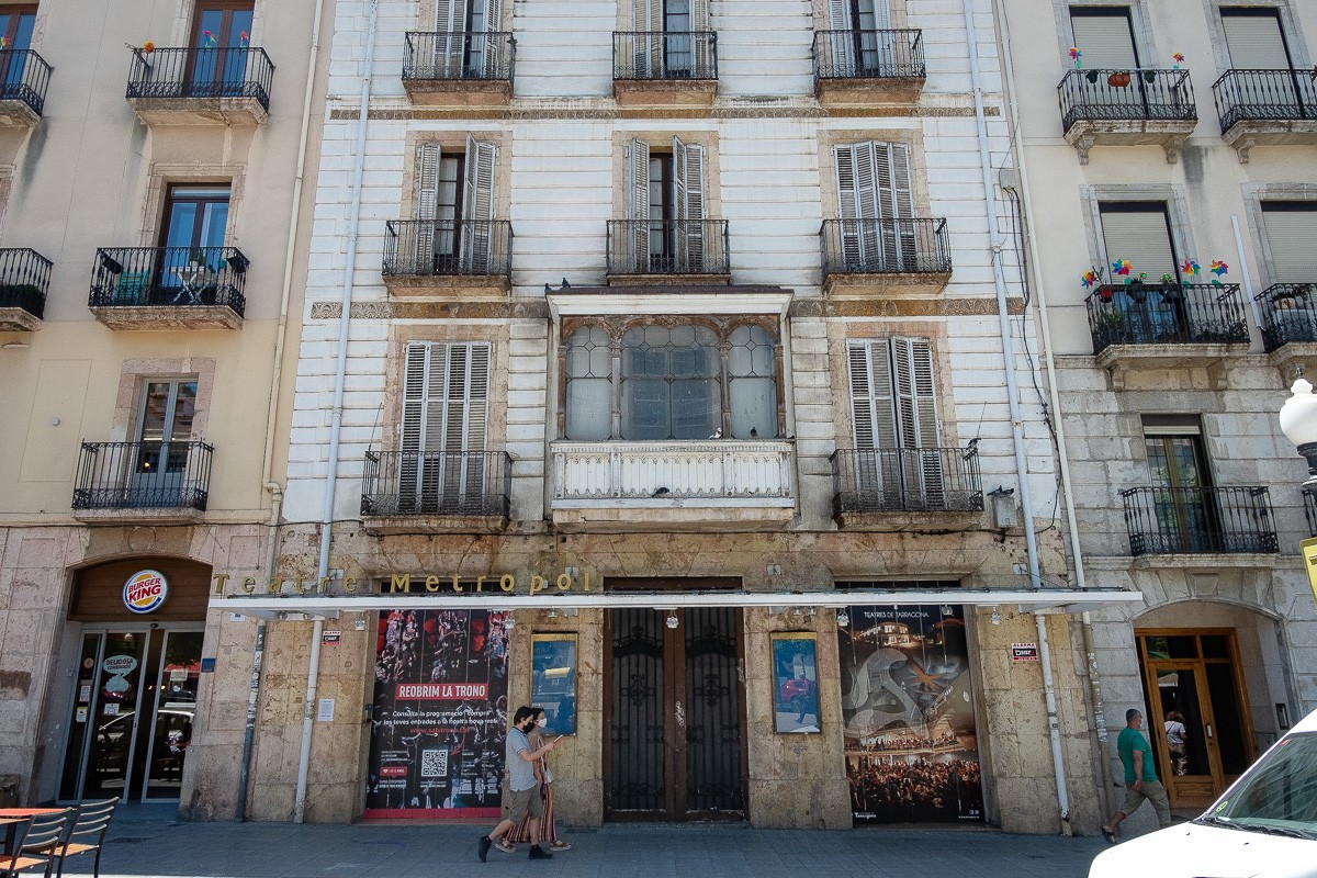 L'edifici del Teatre Metropol, a Tarragona.