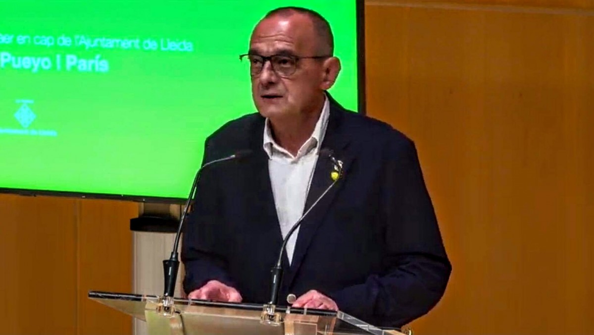 Miquel Pueyo, alcalde de Lleida