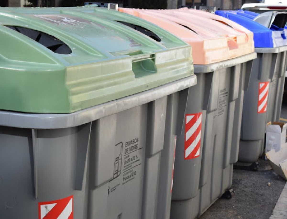 Imatge d'uns contenidors a Reus