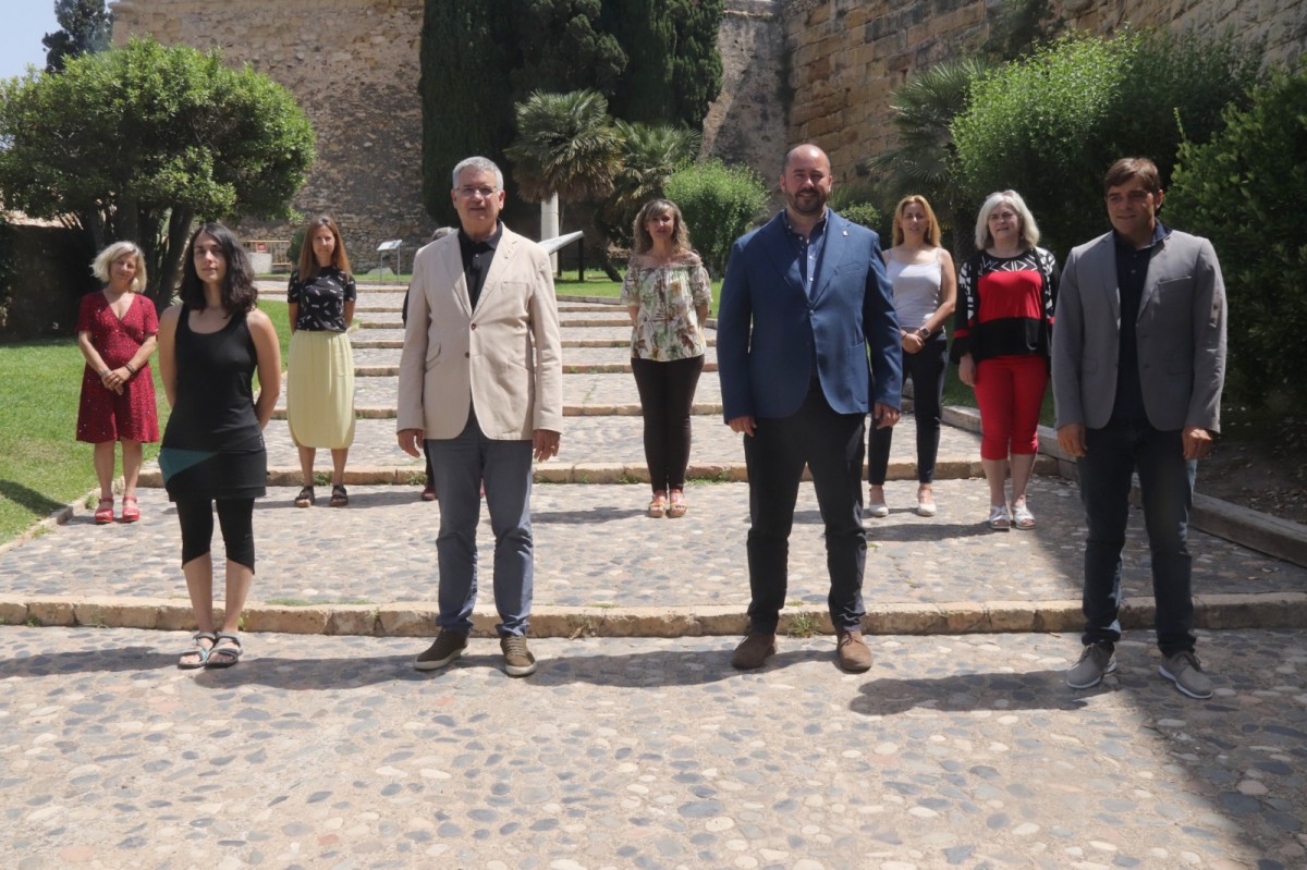 Imatge dels nous membres de l'equip de govern de Tarragona