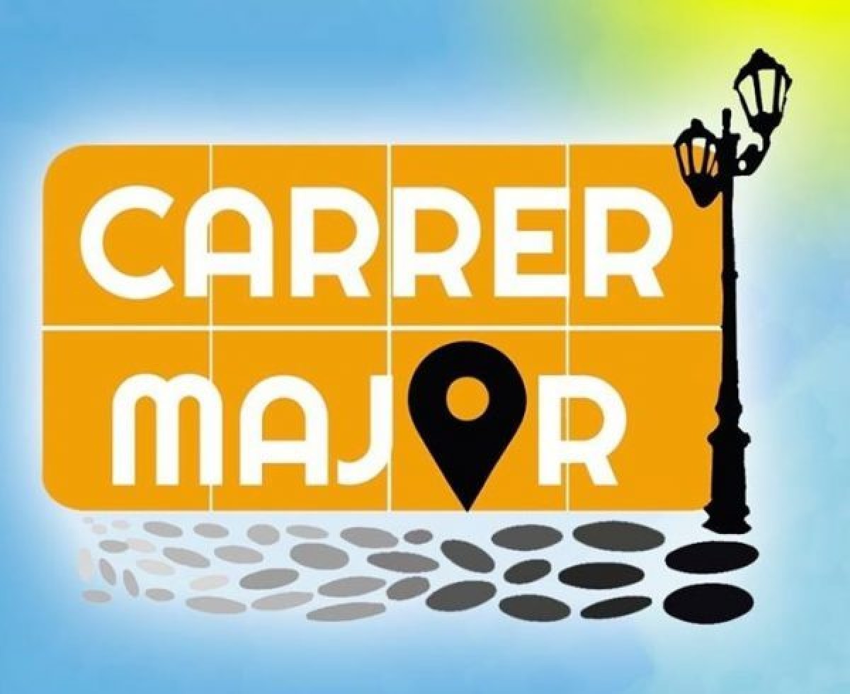 Logotip del \'Carrer Major\', un dels finalistes d'un dels premis Petxines de la informació