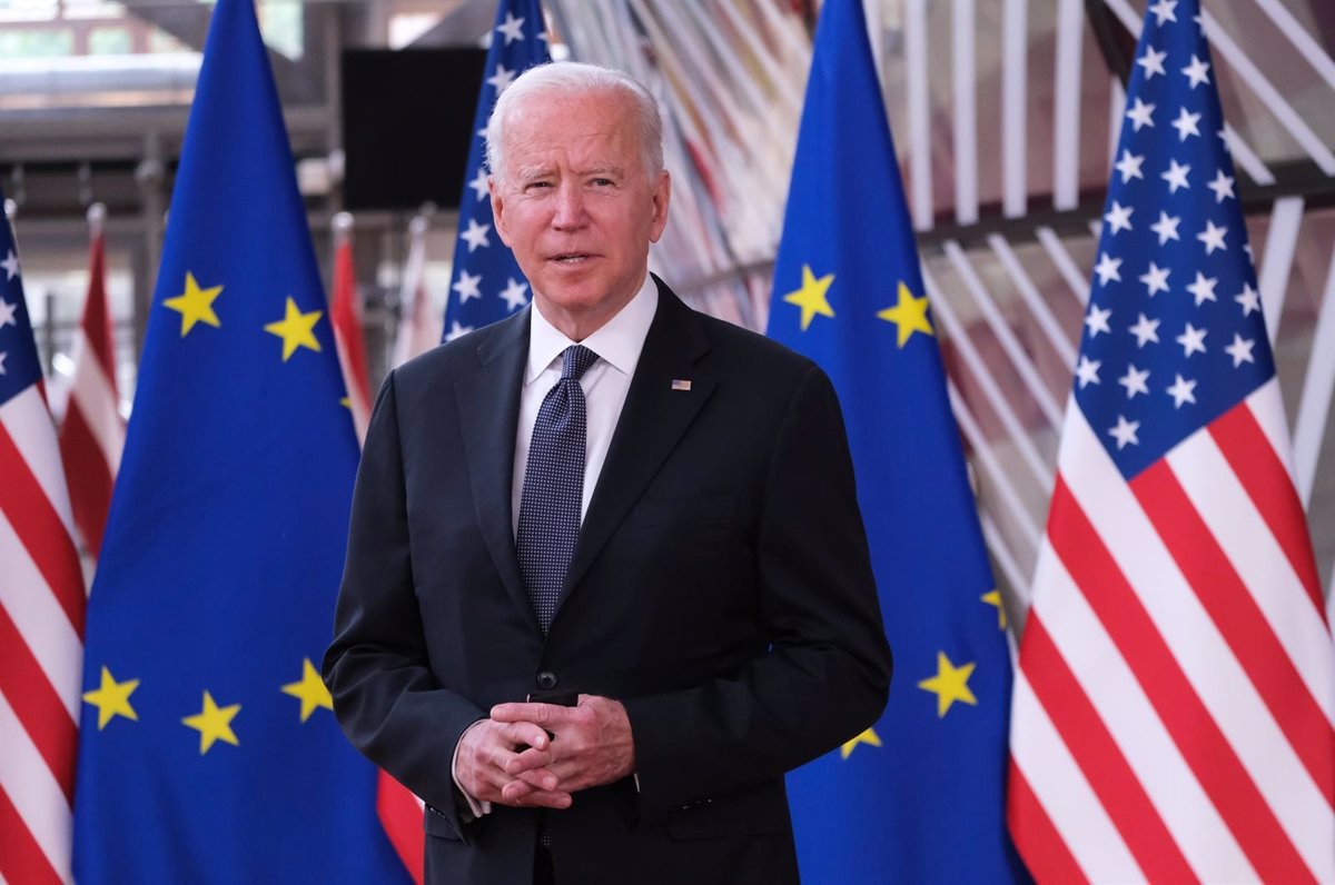 Joe Biden, en una imatge d'arxiu durant una gira per Europa