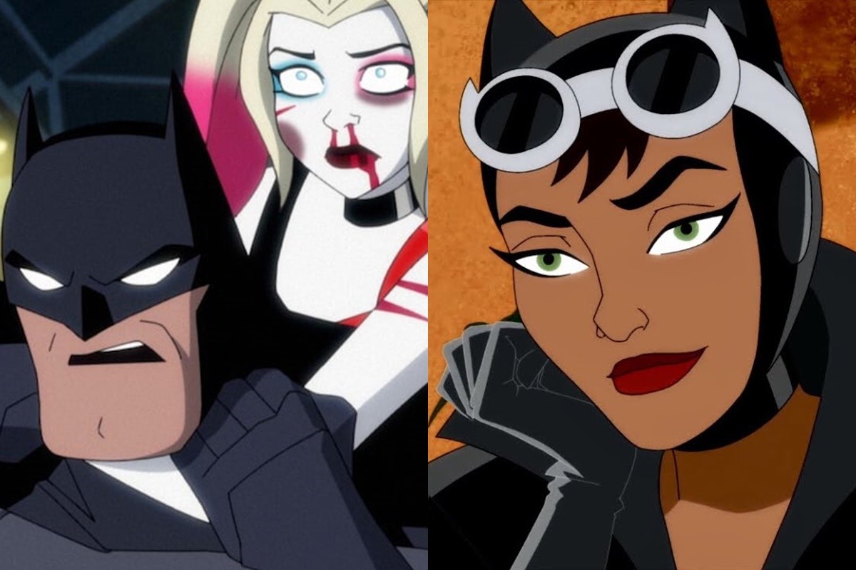 Batman, Quinn i Catwoman a la sèrie