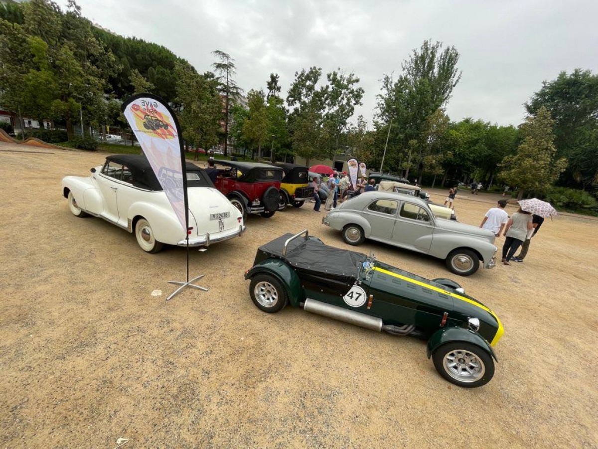 Una imatge dels cotxes de la mostra